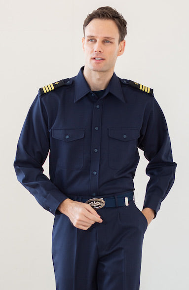 幹部　長袖作業服